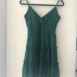Green Altar'd State Mini Dress Size Medium